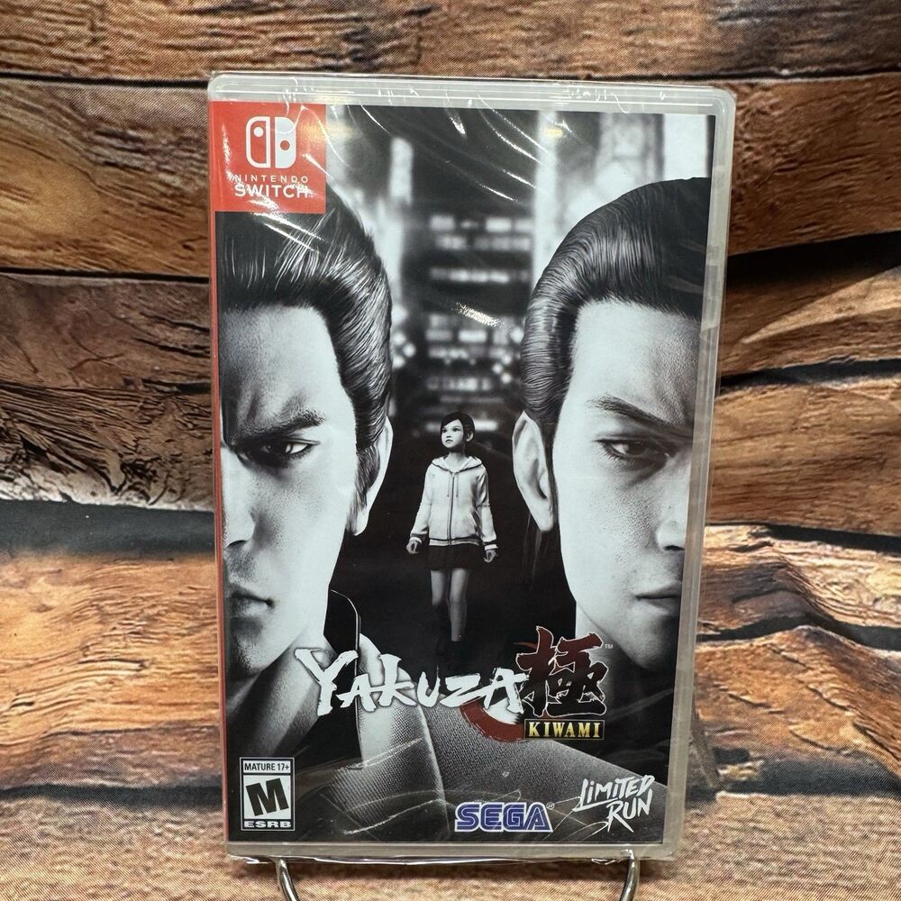 Yakuza Kiwami Nintendo Switch Sealed Brand New Limited Run Games LRG 262 SEGA